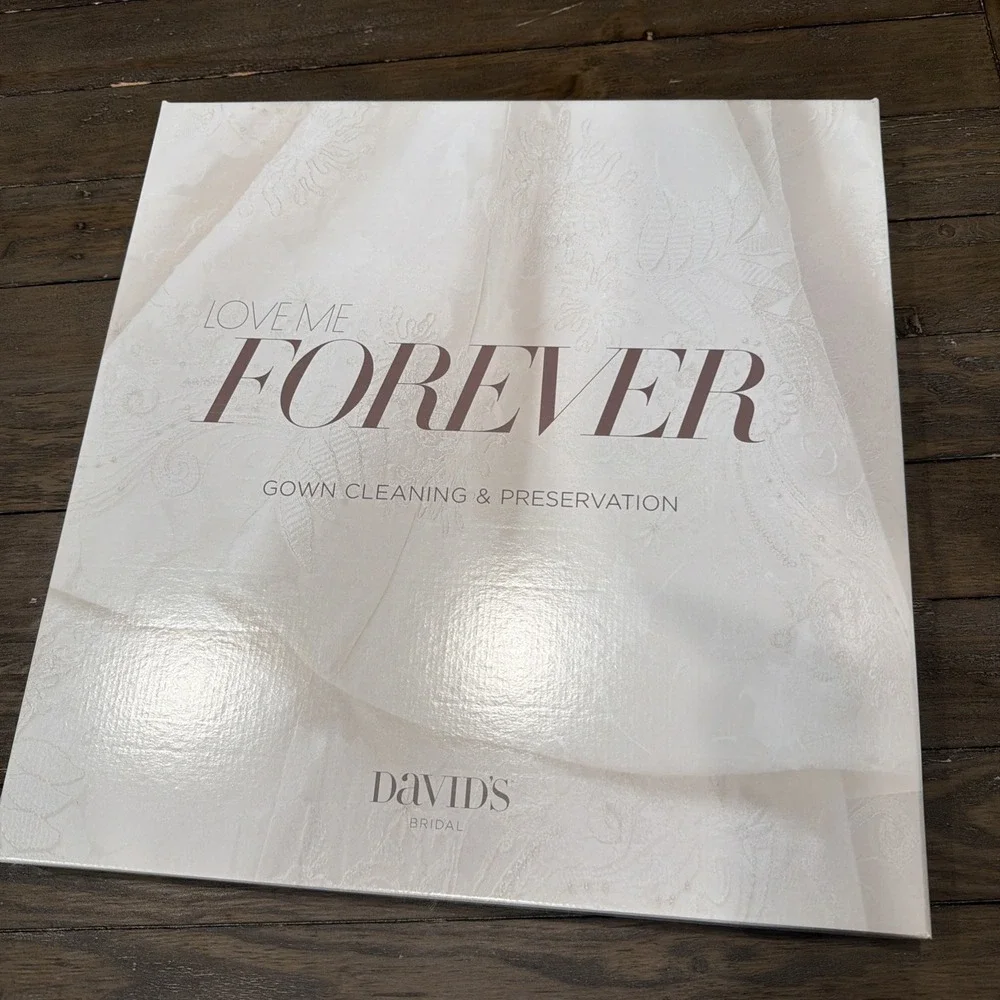 Wedding Gown Kit Cleaning & Preservation Service David's Bridal Love Me Forever